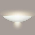 A19 Lighting Oahu E26 Base Dimmable LED Wall Sconce, Bisque 1201-2LEDE26